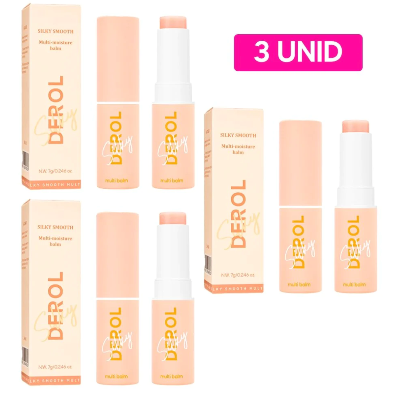 Hidratante Derol - Multi Balm Anti Sinais , Olheiras e Linhas de Expressão