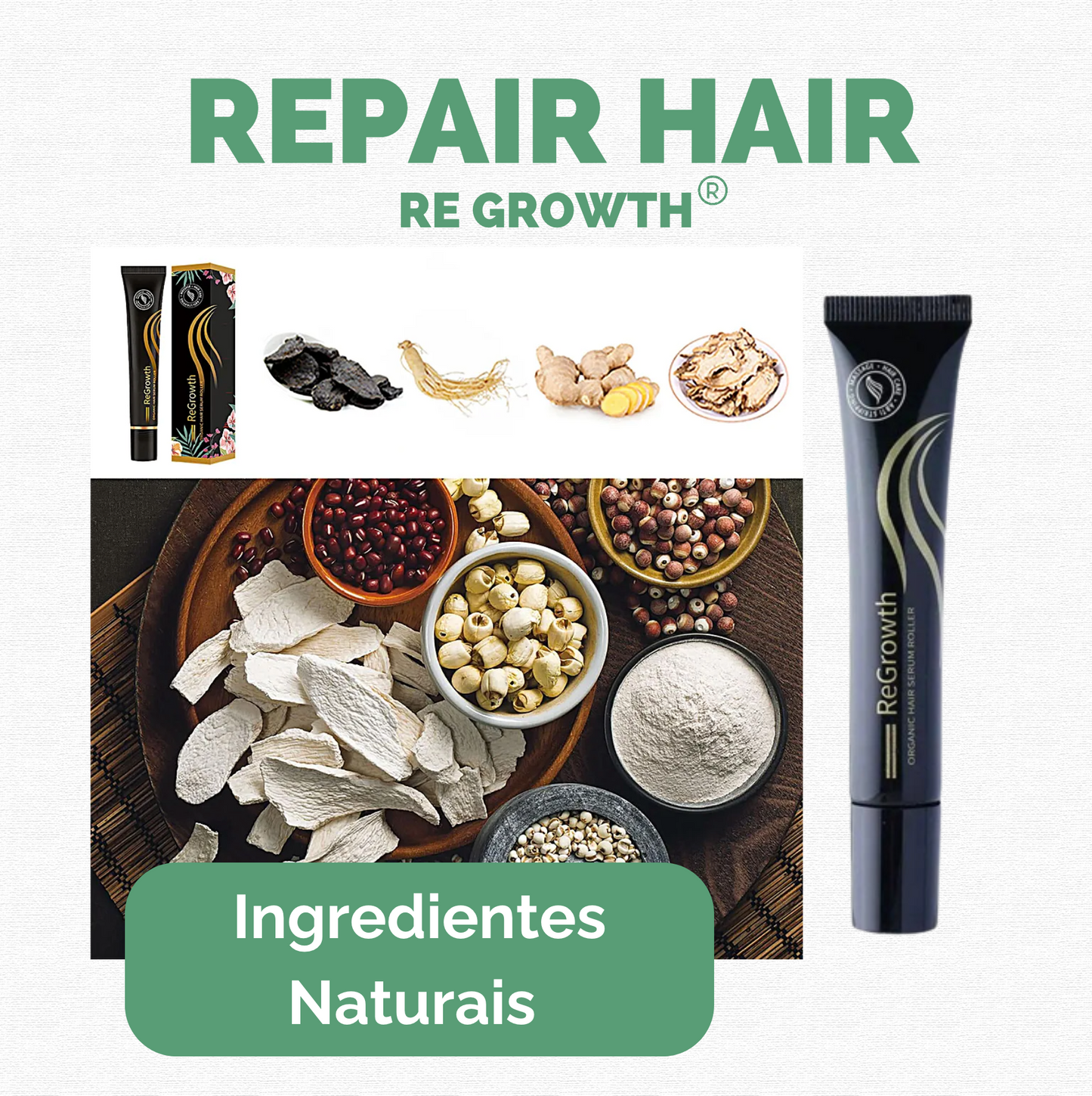 Sérum Repair Hair: Tratamento Revolucionário para Queda de Cabelo