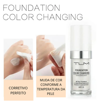 Base Liquida que Muda Cor