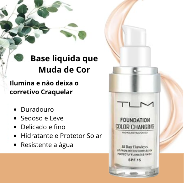 Base Liquida que Muda Cor