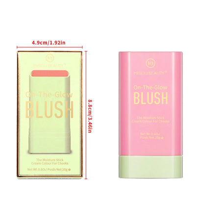 3 em 1: Blush Hidratante para Lábios e Bochechas