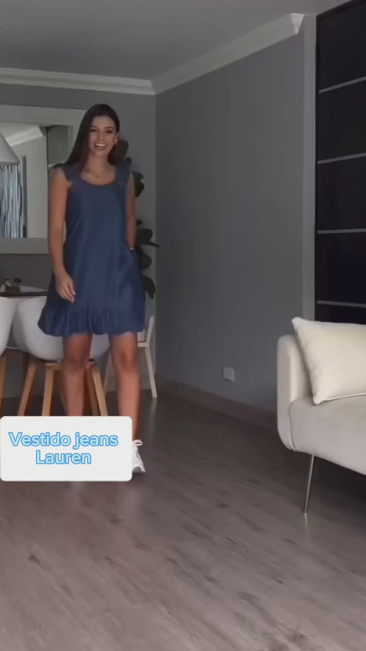 Vestido Jeans Lauren