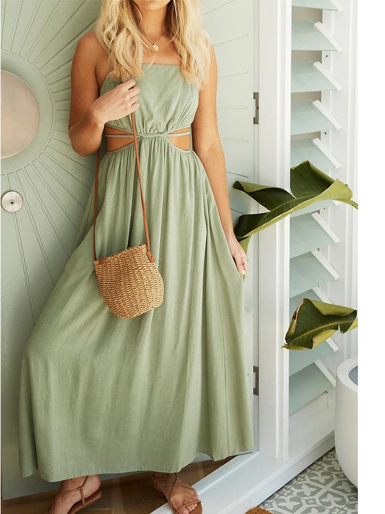 Vestido Sundress Casual