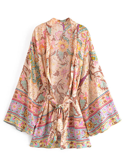 kimono Boho Violeta