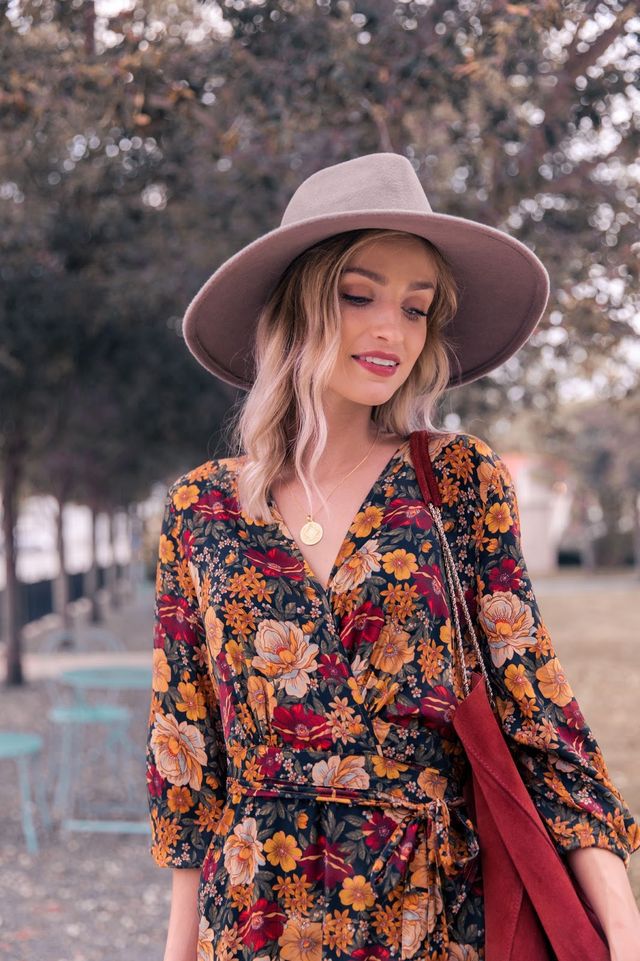 Vestido Longo Boho Floral